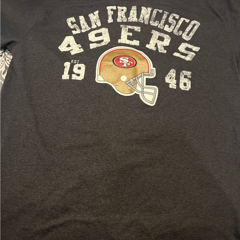 NFL Charcoal tshirt - San Francisco 49ers 2XL